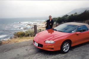 Debra on the Monterey, Ca coast